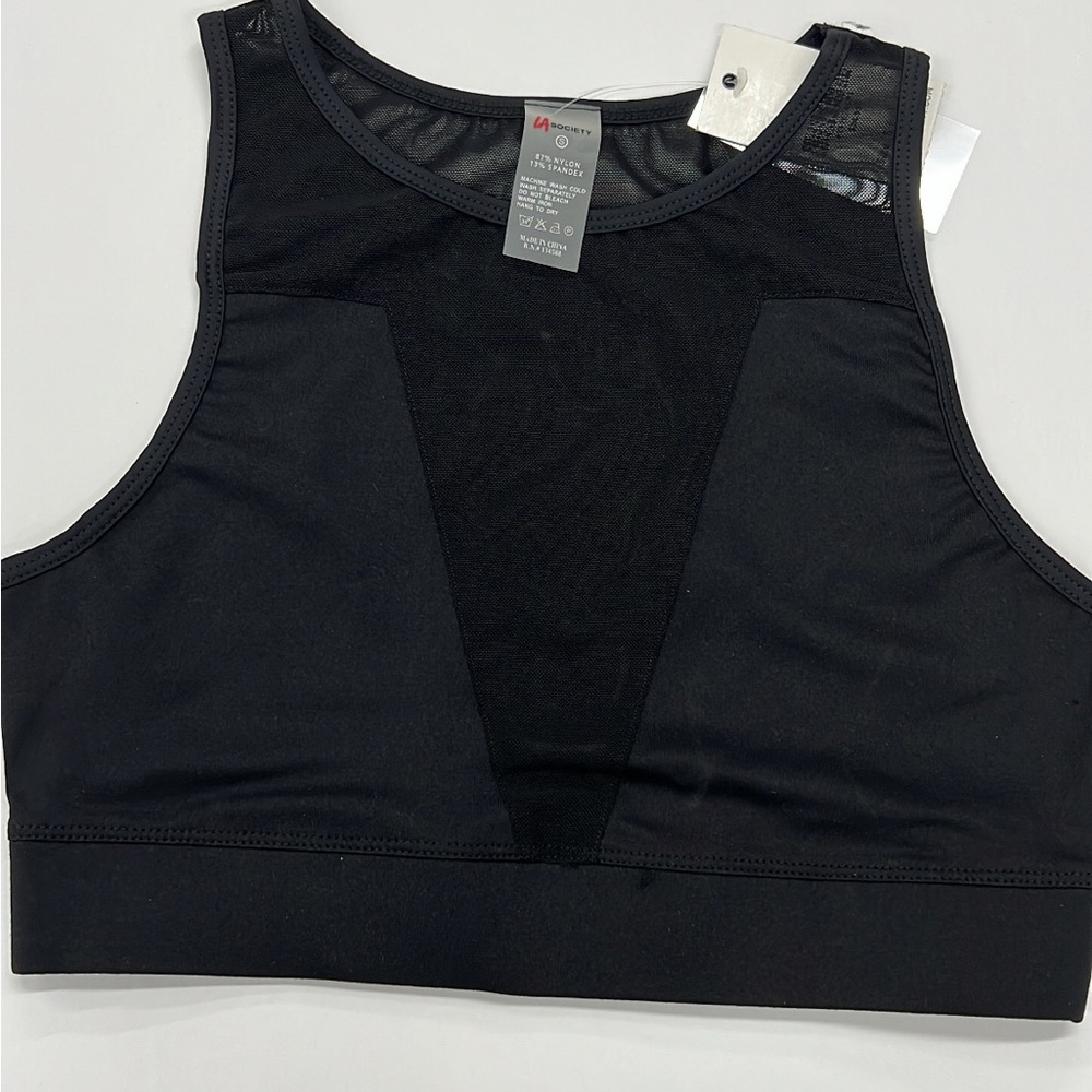 LA SOCIETY Mesh Sports Bra